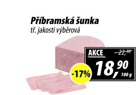 Šunka výběrová příbramská