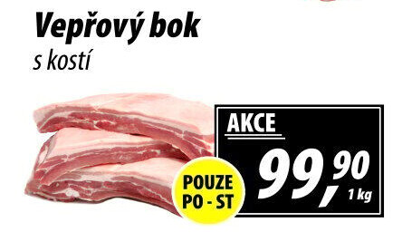 Vepřový bok s kostí