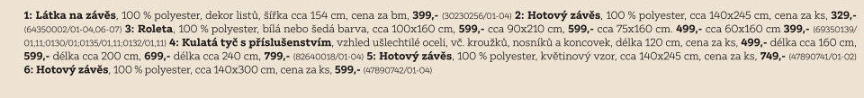 KULATÁ TYČ S PŘÍSLUŠENSTVÍM