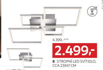 STROPNÍ LED SVÍTIDLO