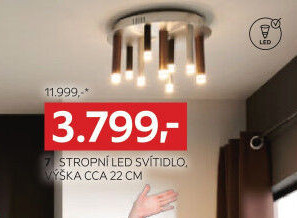 STROPNÍ LED SVÍTIDLO
