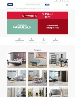 akční leták Jysk 18.7.2023-24.7.2023