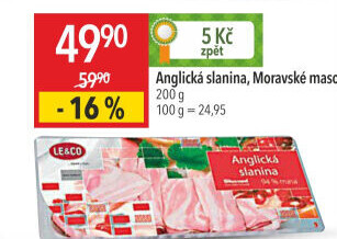 Anglická slanina LE&amp