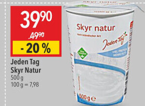 Dezert zakysaný Skyr Jeden Tag