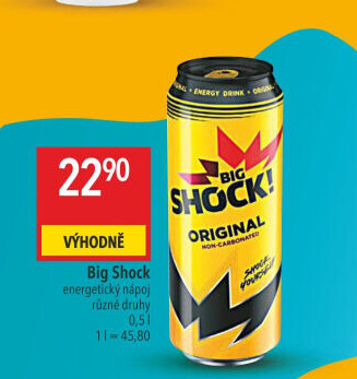 Energetický nápoj Big Shock