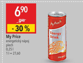 Energetický nápoj My Price