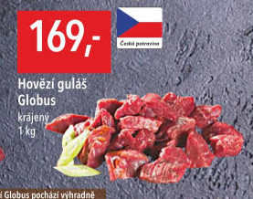 Hovězí maso na guláš Globus