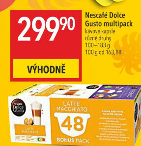 Kapsle Dolce Gusto Nescafé