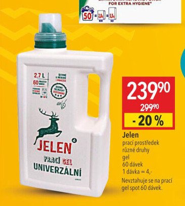 Prací gel Jelen