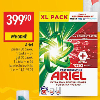 Prací prášek Ariel