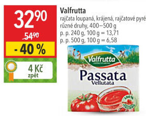 Pyré rajčatové Valfrutta