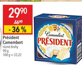Sýr Camembert Président