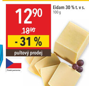 Sýr Eidam 30%