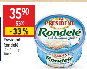 Sýr termizovaný Rondelé President