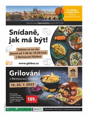 akční leták Globus 19.7.2023-25.7.2023