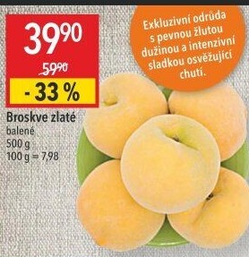Broskve zlaté