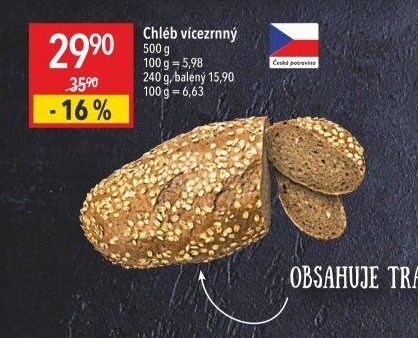 Chléb vícezrnný
