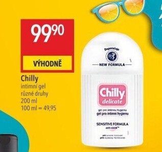 Intimní gel Intima Chilly