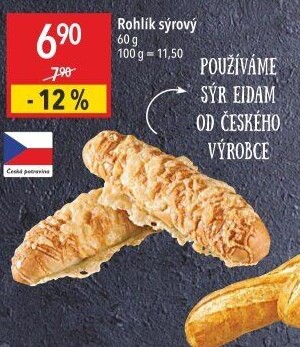 Rohlík se sýrem