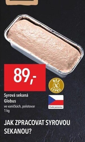 Sekaná syrová Globus