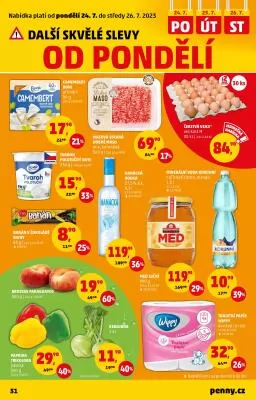 akční leták Penny Market 20.7.2023-26.7.2023