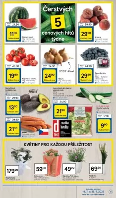 akční leták Tesco 19.7.2023-25.7.2023