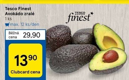 Avokádo Tesco Finest
