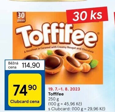 Bonboniéra Toffifee Storck