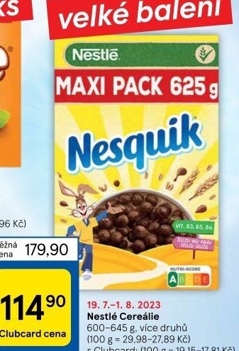 Cereálie Nestlé