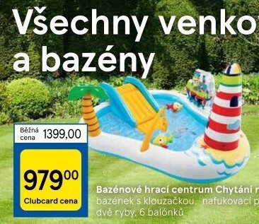 Interaktivní dětský bazén