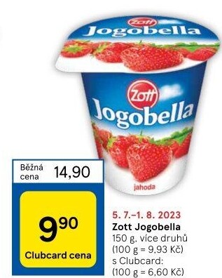 Jogurt Jogobella Zott