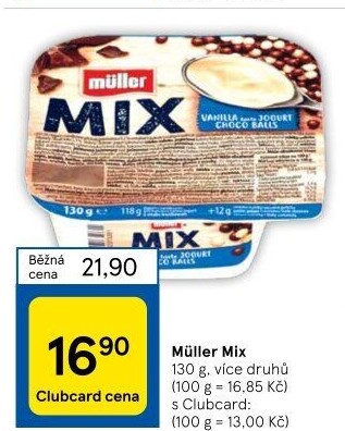 Jogurt Müller Mix