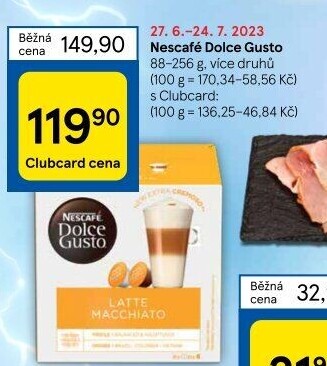 Kapsle Dolce Gusto Nescafé