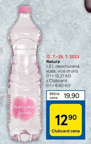 Přírodní voda Natura