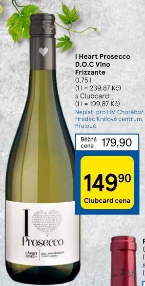 Prosecco Frizzante I Heart