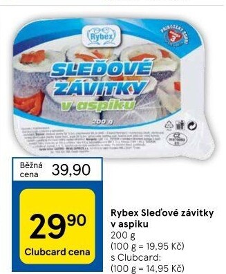 Sleďové závitky Rybex
