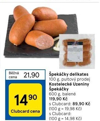 Špekáčky Delikates