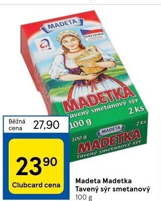 Sýr tavený smetanový Madetka