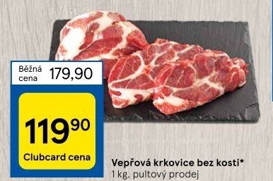 Vepřová krkovice bez kosti