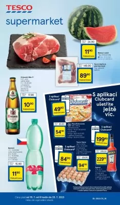 akční leták Tesco 19.7.2023-25.7.2023
