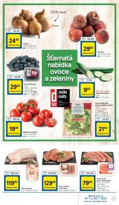 akční leták Tesco 19.7.2023-25.7.2023