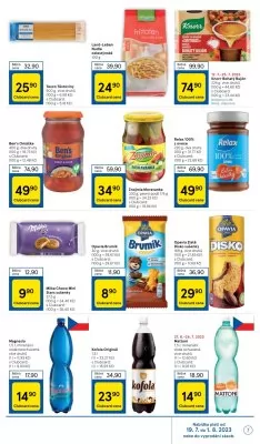akční leták Tesco 19.7.2023-25.7.2023