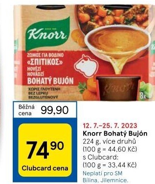 Bohatý bujon Knorr