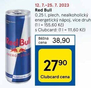 Energetický nápoj Red Bull