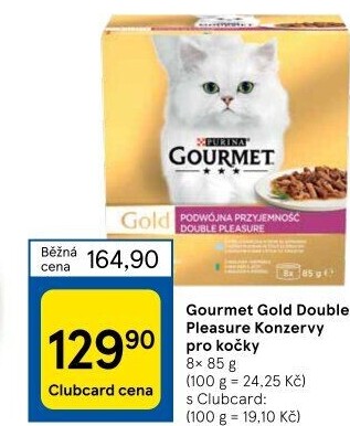 Konzerva pro kočky Gold Gourmet Purina