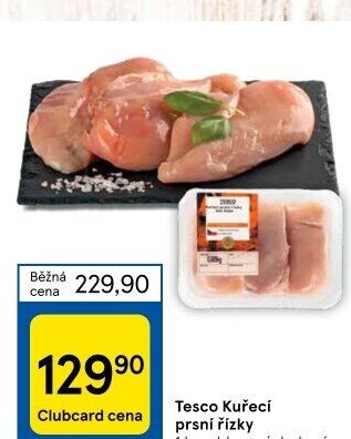 Kuřecí prsní řízky Tesco