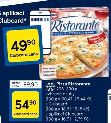 Pizza mražená Ristorante Dr. Oetker