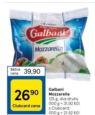Sýr Mozzarella Galbani