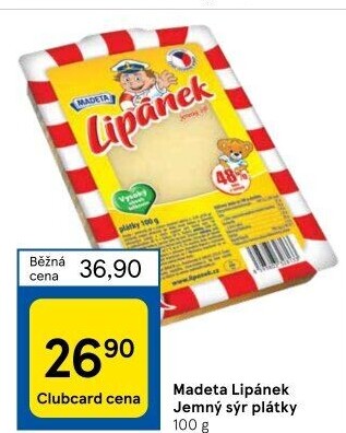 Sýry Lipánek Madeta