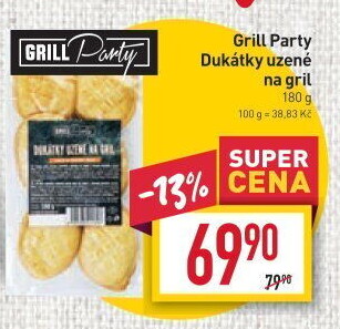 Dukátky uzené na gril Grill Party